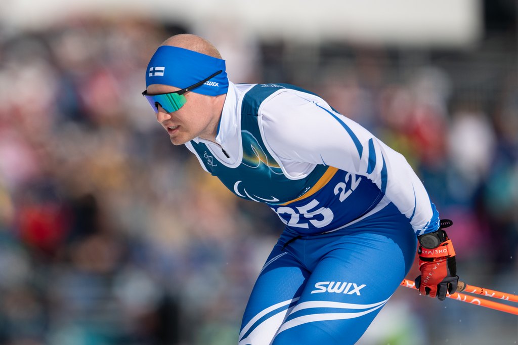 Inkki Inola Milano-Cortinan sprintissä.